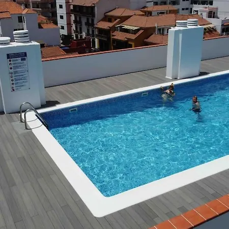 公寓 Estudio Atico Sol Y Playa Piscina