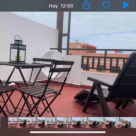 Estudio Atico Sol Y Playa Piscina Lägenhet *