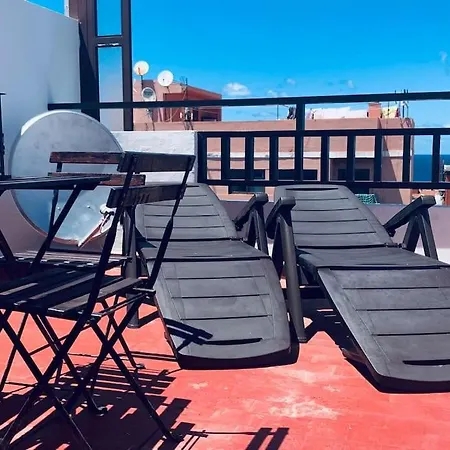 Estudio Atico Sol Y Playa Piscina Lägenhet