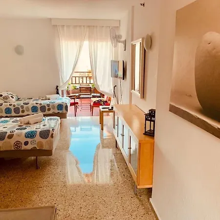 Estudio Atico Sol Y Playa Piscina Lägenhet Puerto de la Cruz (Tenerife)