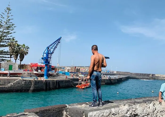 Estudio Atico Sol Y Playa Piscina Daire Puerto de la Cruz (Tenerife)