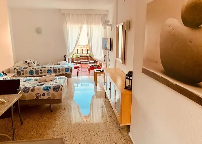 Estudio Atico Sol Y Playa Piscina アパート プエルト・デ・ラ・クルス