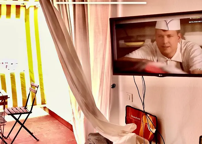 Estudio Atico Sol Y Playa Piscina アパート *