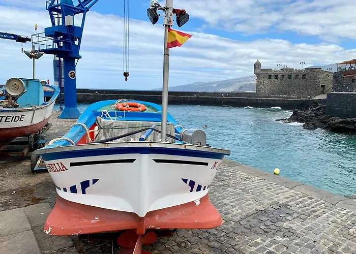 アパート Estudio Atico Sol Y Playa Piscina プエルト・デ・ラ・クルス