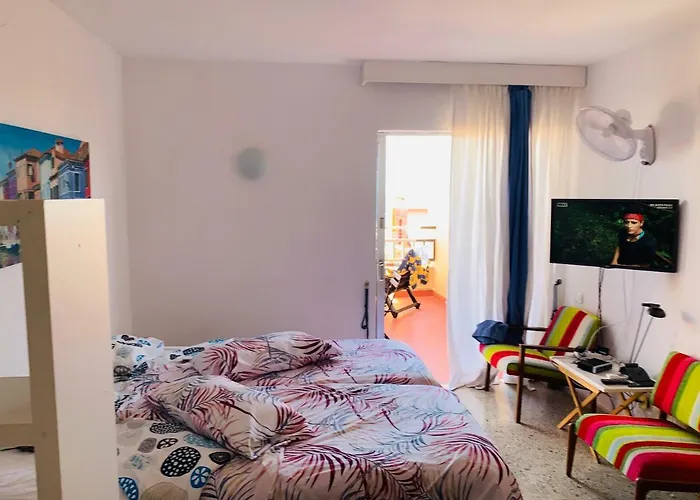 Daire Estudio Atico Sol Y Playa Piscina *