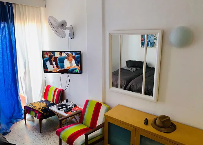 Estudio Atico Sol Y Playa Piscina アパート プエルト・デ・ラ・クルス